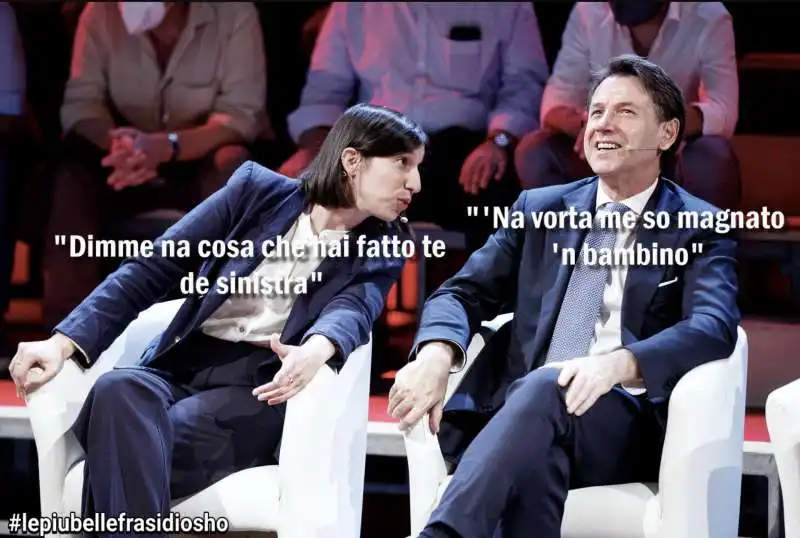 ELLY SCHLEIN GIUSEPPE CONTE MEME BY OSHO