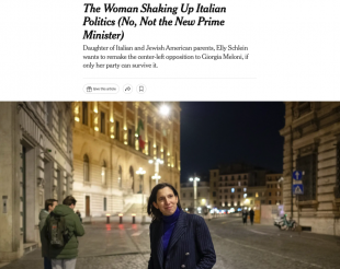 ELLY SCHLEIN SUL NEW YORK TIMES