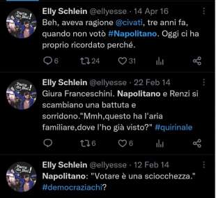 elly schlein vs napolitano