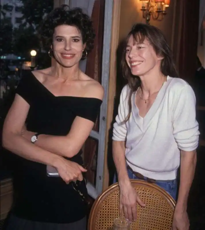 fanny ardant con jane birkin 