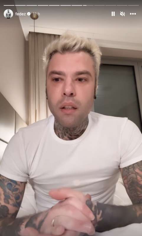 fedez riappare su instagram e racconta i problemi di salute mentale 3