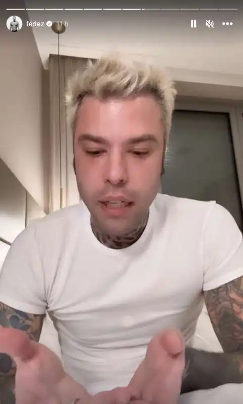 fedez riappare su instagram e racconta i problemi di salute mentale   4