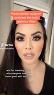 filtro bold glamour di tiktok 4