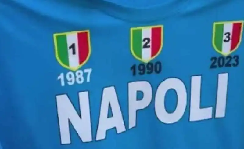 gadget scudetto napoli 