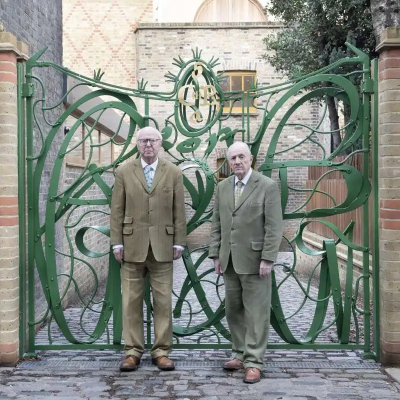 gilbert george centre entrance