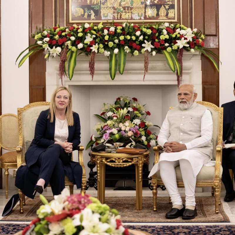 giorgia meloni narendra modi 2