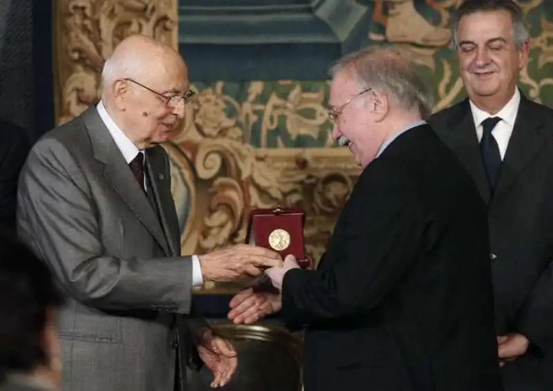 giorgio napolitano gianni mina 