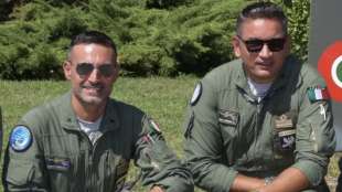 Giuseppe Cipriano e Marco Meneghello - i due piloti dell Aeronautica morti a Guidonia