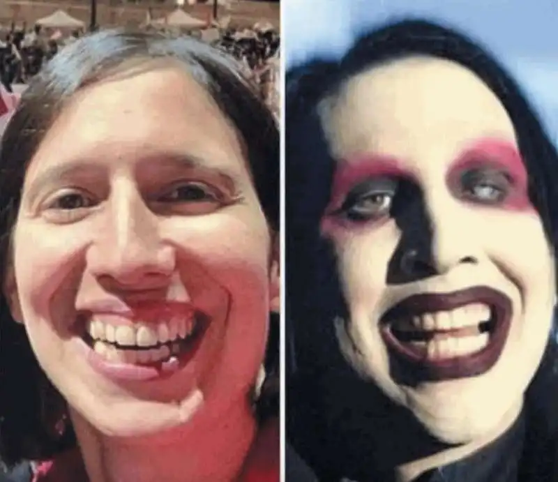 IL MEME SU ELLY SCHLEIN E MARILYN MANSON