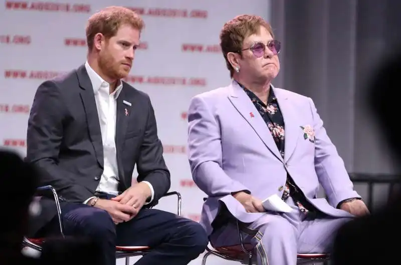 il principe harry e elton john 