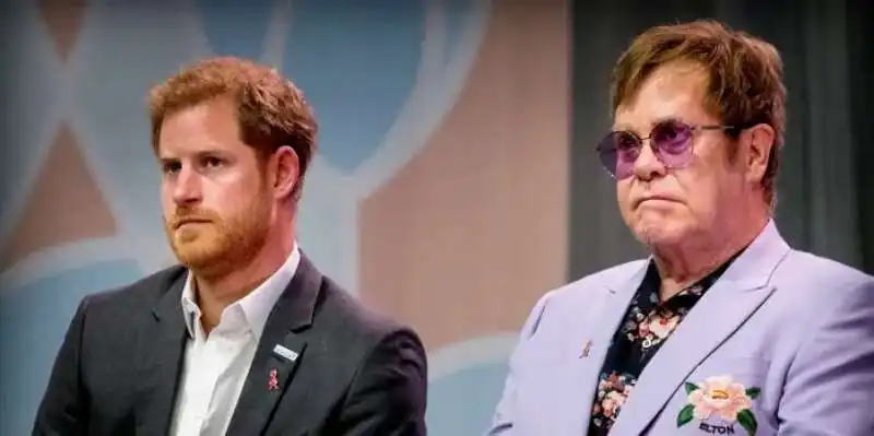 il principe harry e elton john 