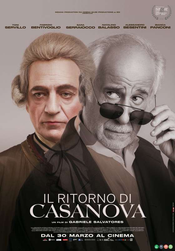 il ritorno di casanova di gabriele salvatores - locandina