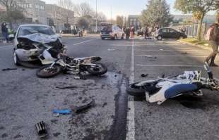 incidente moto a biassono 6