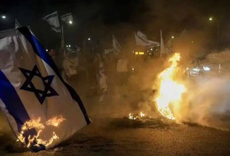 israele   proteste contro netanyahu   2