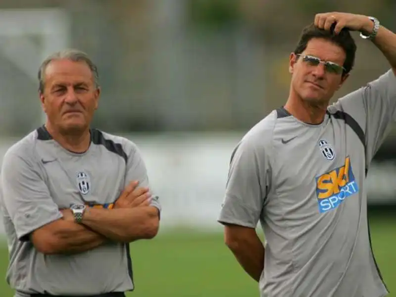 italo galbiati e Fabio capello alla juventus