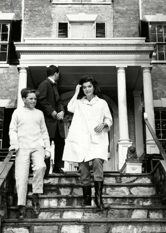 jackie kennedy nella casa di georgetown 1