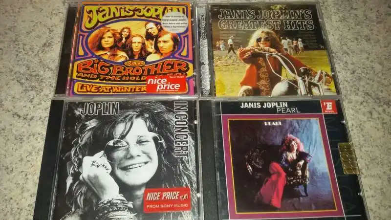 janis joplin dischi