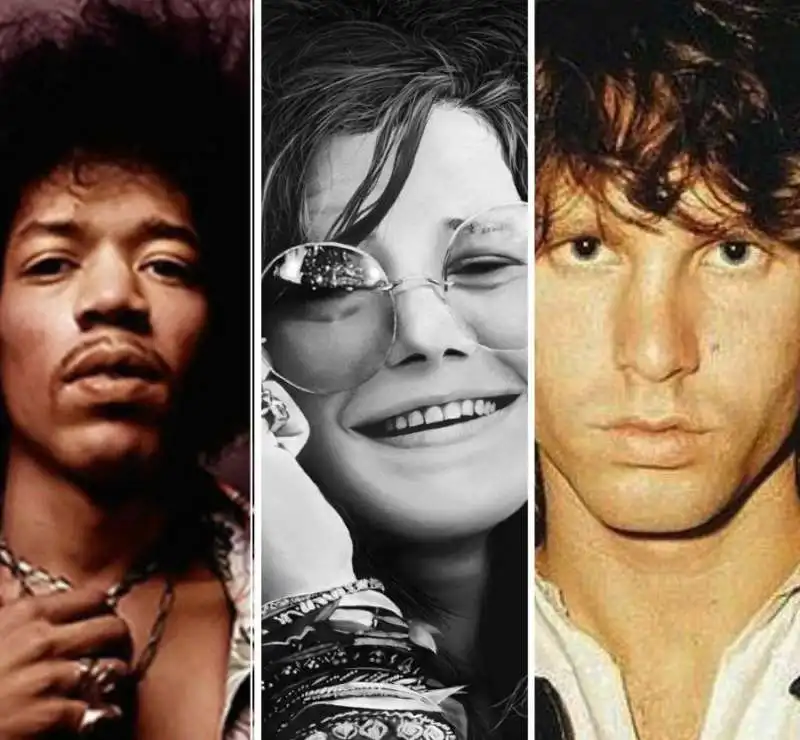 jimi hendrix janis joplin jim morrison