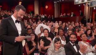 jimmy kimmel malala yousafzai agli oscar 1