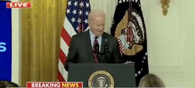 JOE BIDEN SCHERZA DOPO LA STRAGE DI NASHVILLE