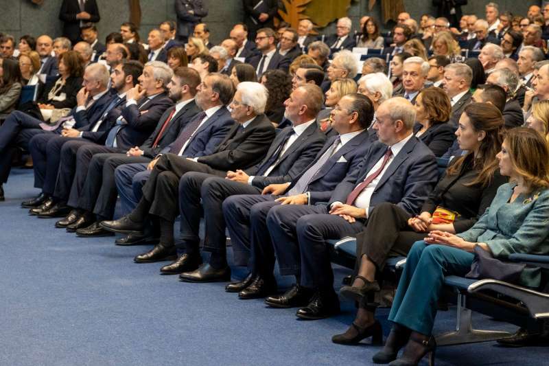 kamel ghribi sergio mattarella antonio tajani elisabetta alberti casellati ignazio la russa inaugurazione anno accademico universita vita salute san raffaele