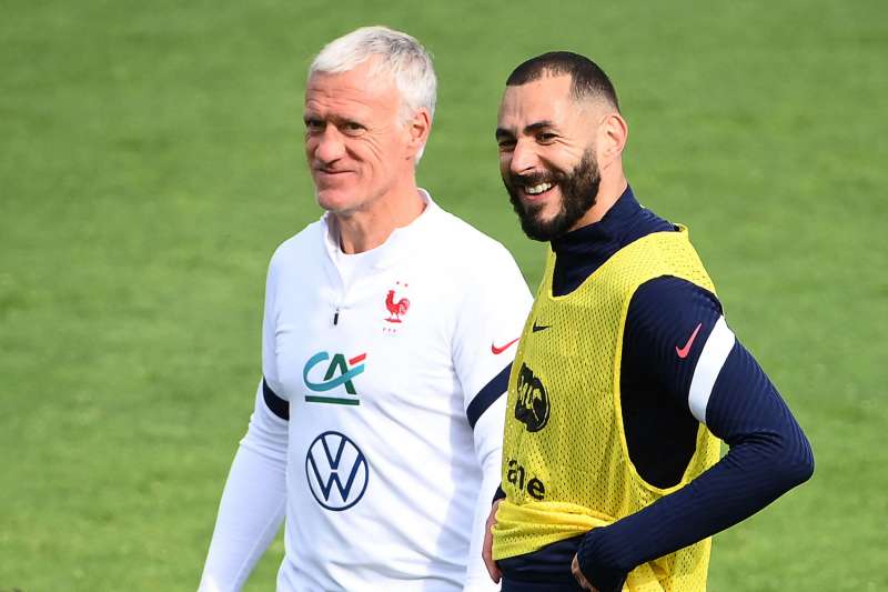 KARIM BENZEMA DIDIER DESCHAMPS