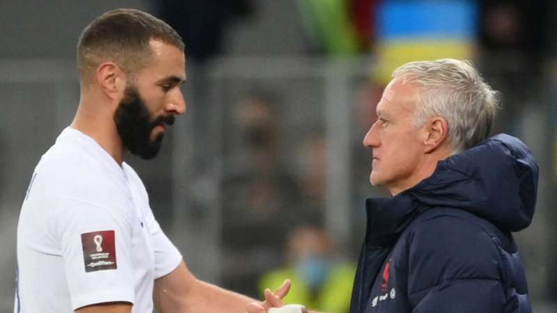 KARIM BENZEMA DIDIER DESCHAMPS