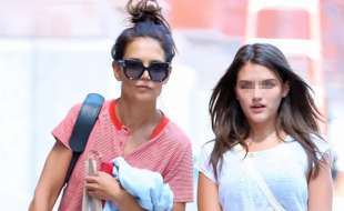 katie holmes e la figlia suri