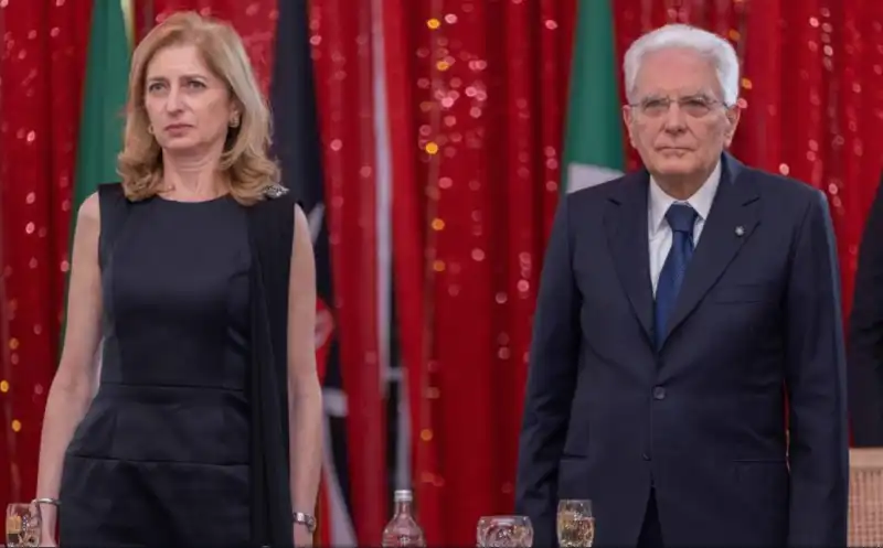 laura e sergio mattarella in kenya