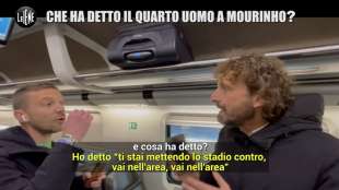 le iene le parole del quarto uomo a mourinho 3