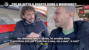 le iene le parole del quarto uomo a mourinho 5