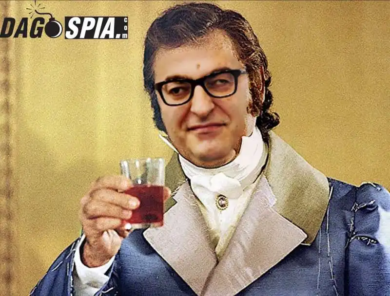 MARIO SECHI IN VERSIONE MARCHESE DEL GRILLO MEME 