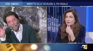 MASSIMO CACCIARI E FRANCESCA REGGIANI A OTTO E MEZZO