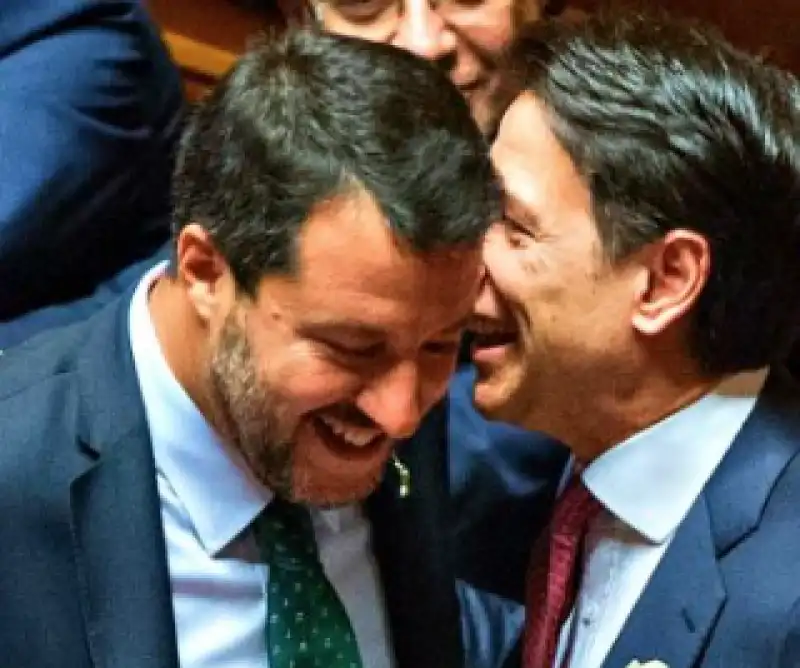 matteo salvini giuseppe conte