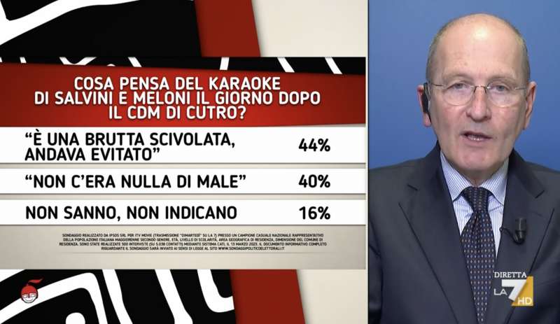 nando pagnoncelli e il karaoke di salvini meloni