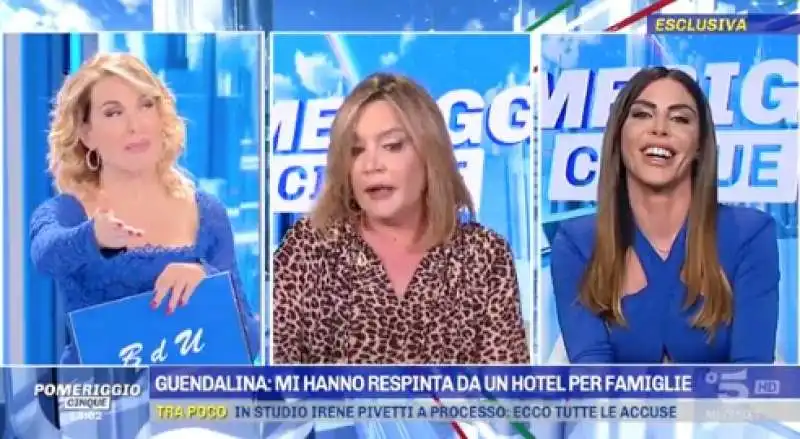 patrizia groppelli vs. guendalina tavassi a pomeriggio cinque 2