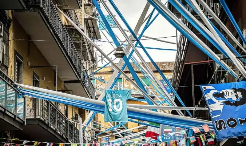 preparativi festa scudetto napoli 