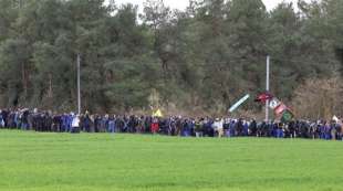 proteste al bacino idrico di sainte soline in francia 8