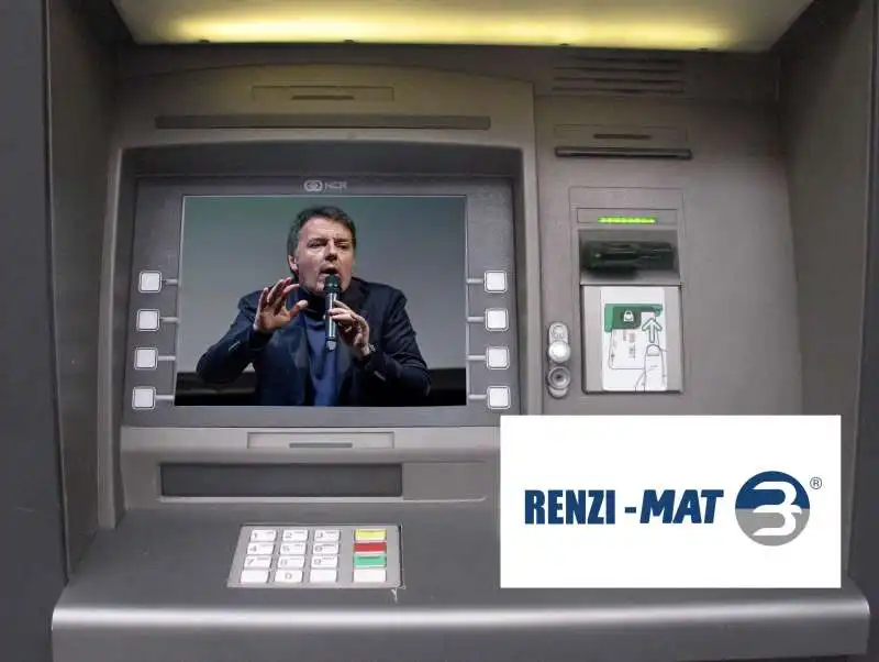 RENZI BANCOMAT MEME