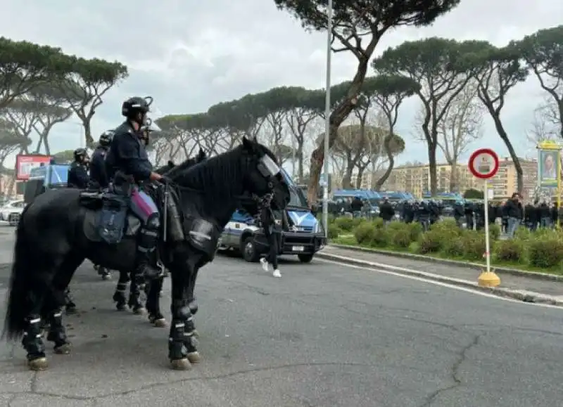 scontri prima del derby a roma   8