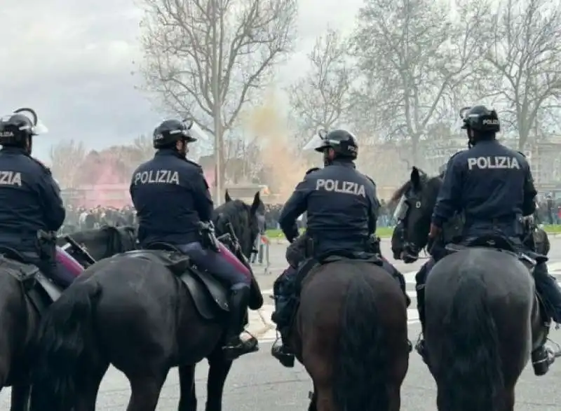 scontri prima del derby a roma   9