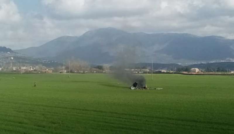 scontro tra due aerei a guidonia 8