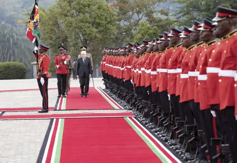 sergio mattarella in kenya   