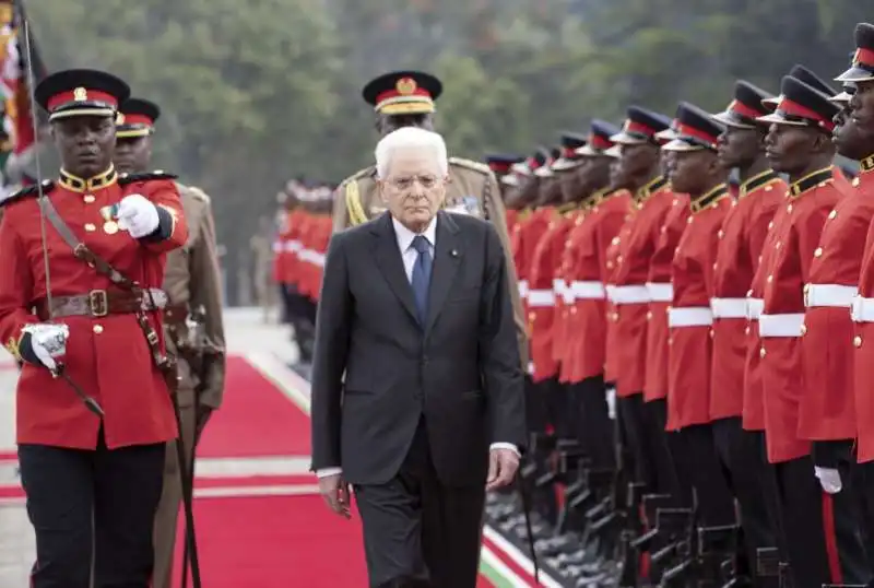 sergio mattarella in kenya    