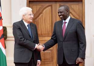 sergio mattarella incontra il presidente del kenya william ruto