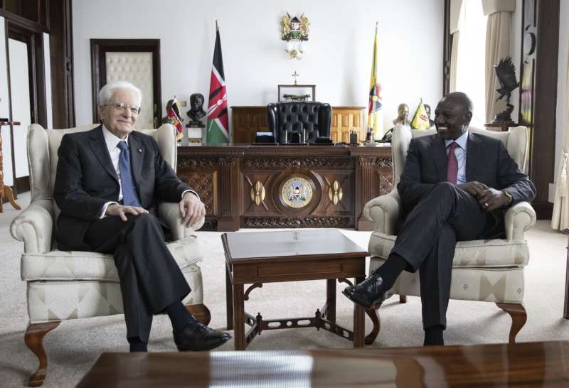 sergio mattarella william ruto kenya