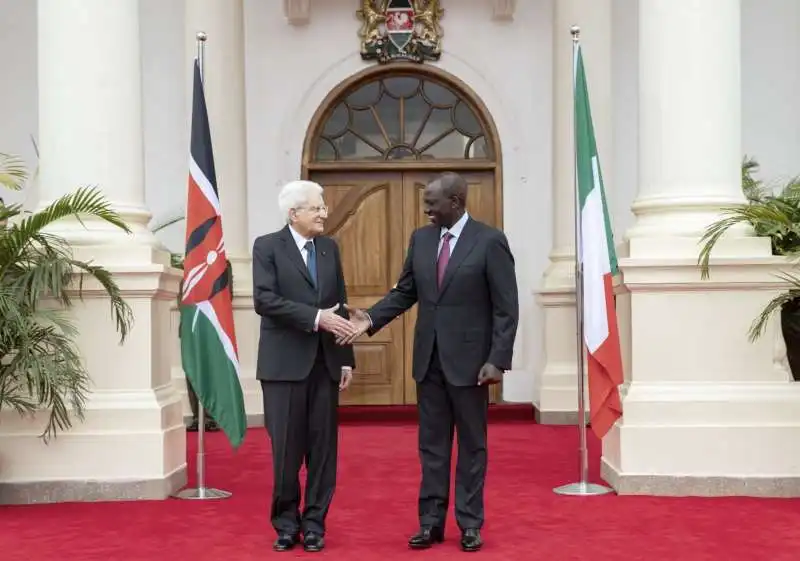 sergio mattarella william ruto    kenya    