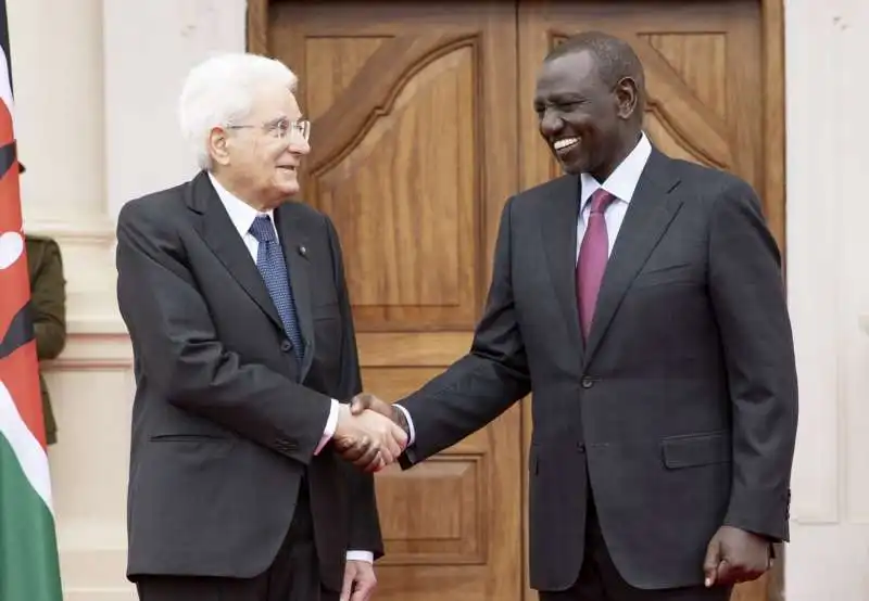 sergio mattarella william ruto    kenya   