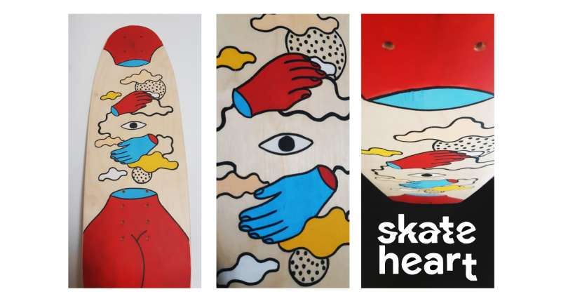 Skate heart Roma