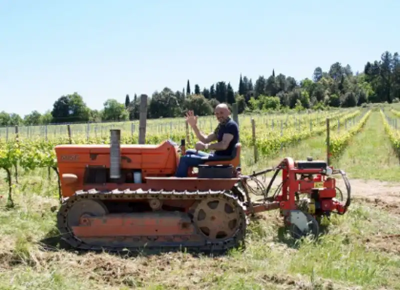 spalletti sul trattore